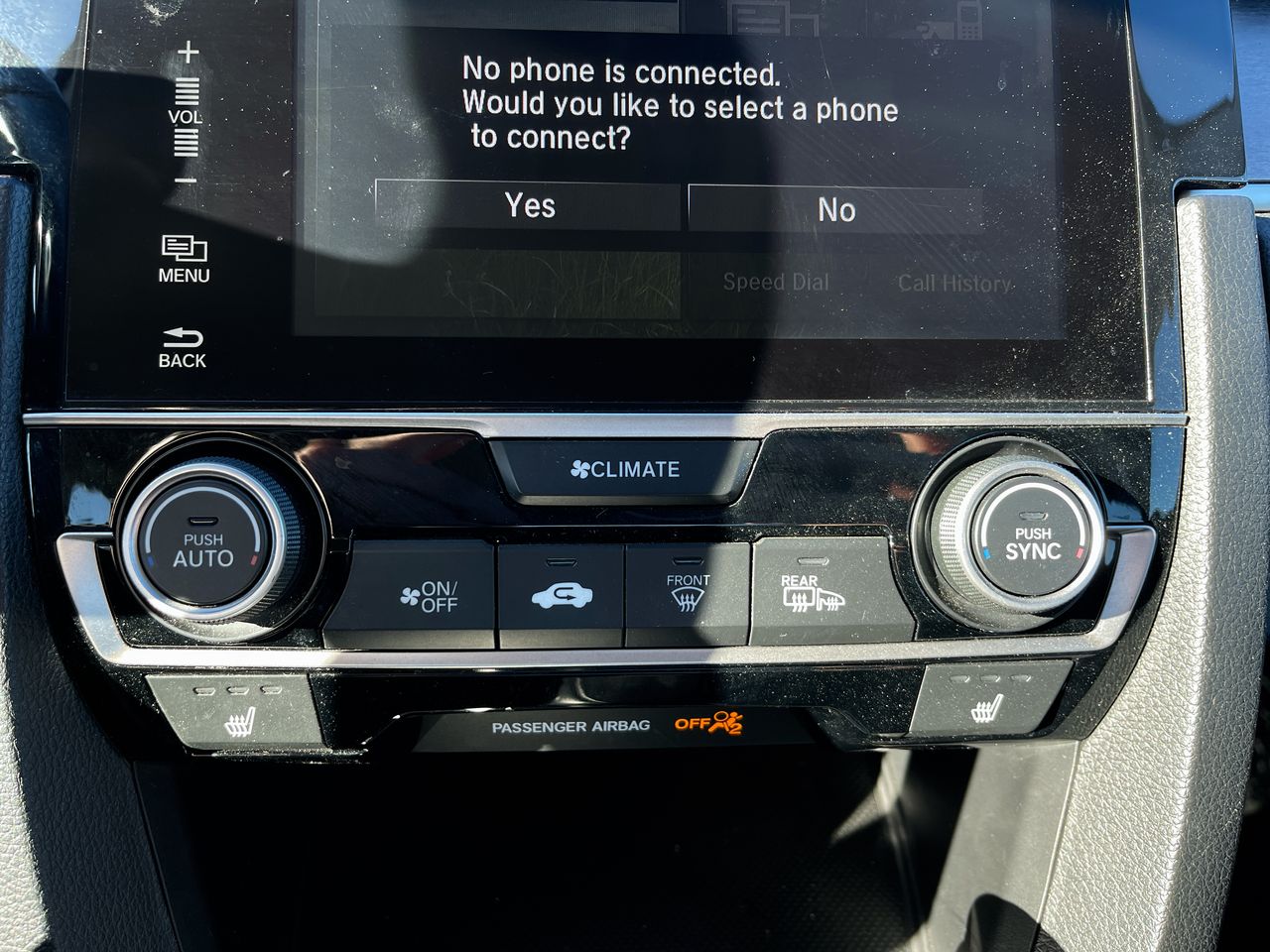 2018 Honda Civic Sedan Touring