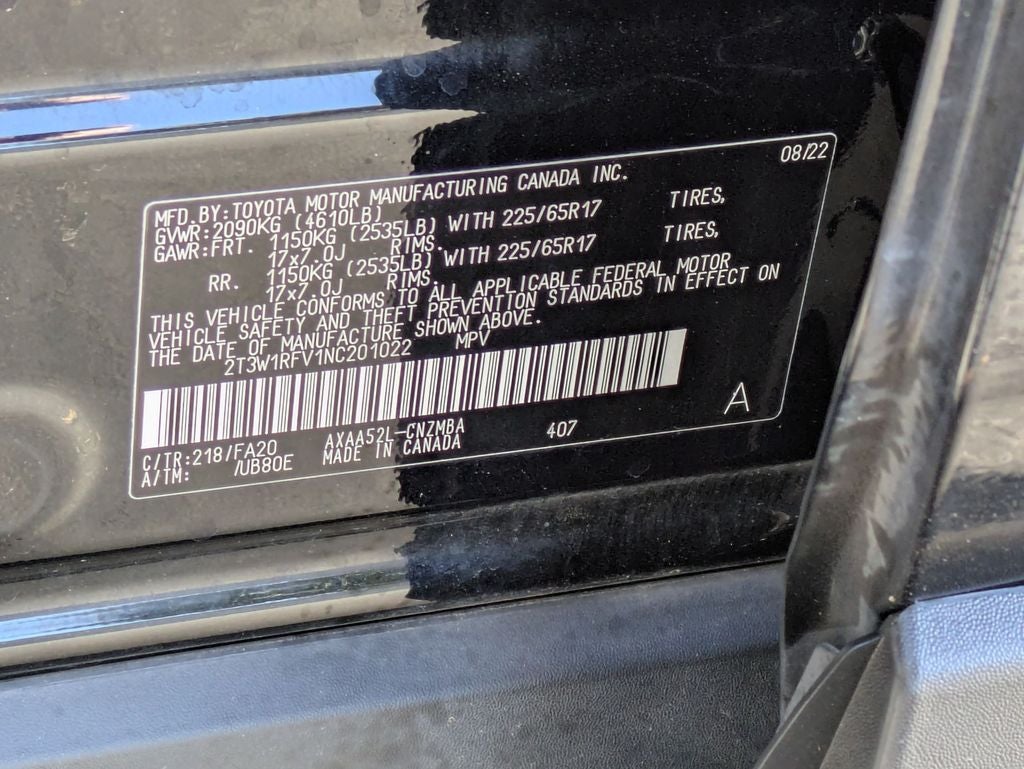 2022 Toyota RAV4 XLE