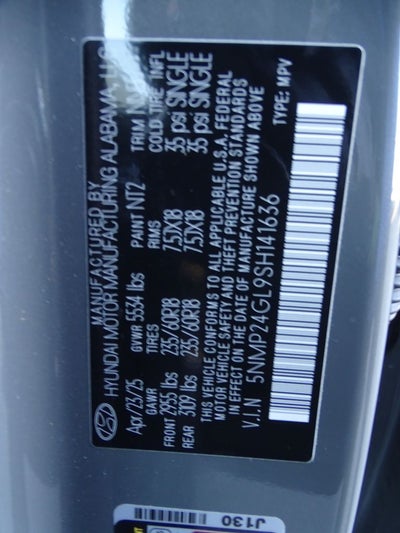 2025 Hyundai Santa Fe SEL