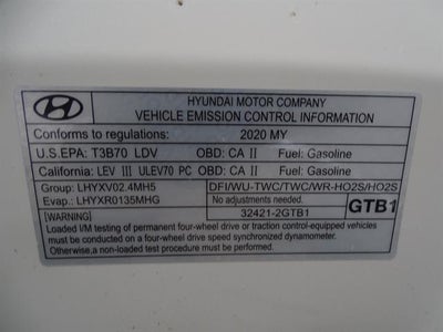 2020 Hyundai Santa Fe Preferred 2.4L