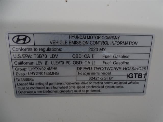 2020 Hyundai Santa Fe Preferred 2.4L