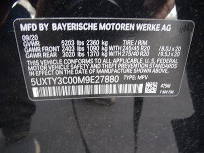 2021 BMW X3 sDrive30i sDrive30i