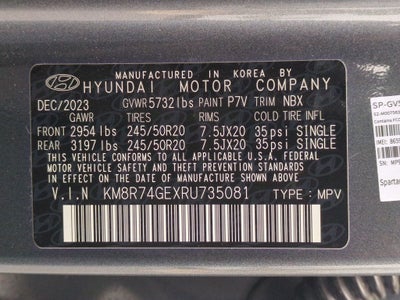 2024 Hyundai Palisade Calligraphy