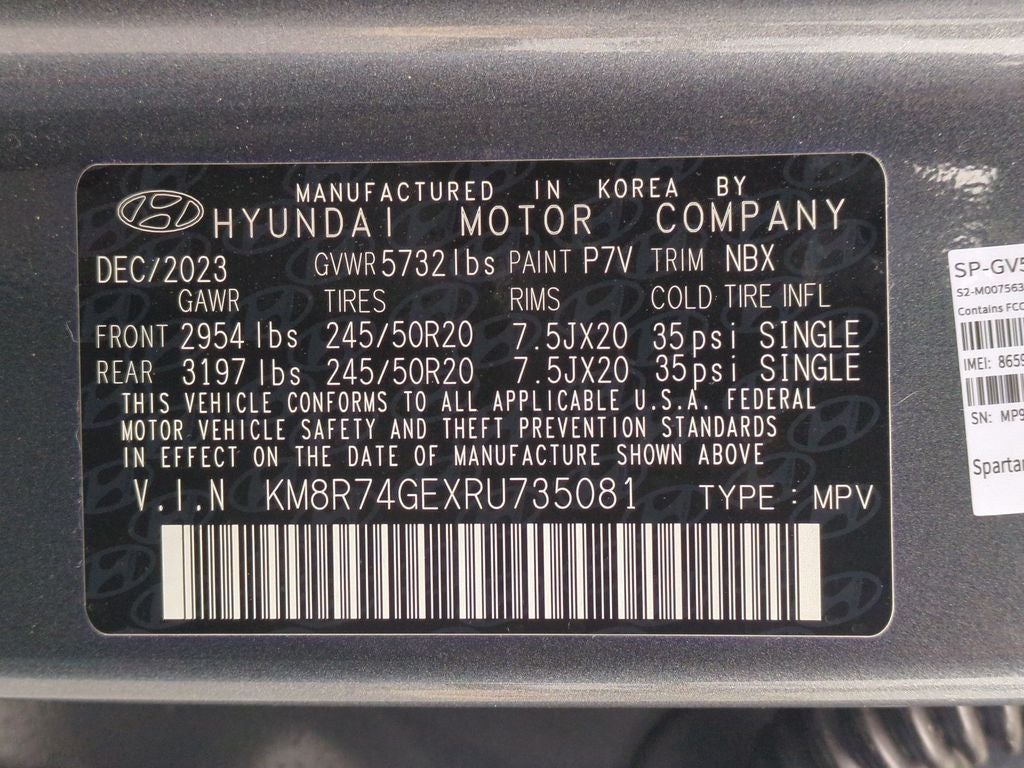 2024 Hyundai Palisade Calligraphy