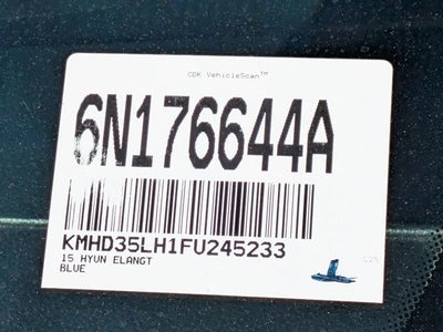 2015 Hyundai Elantra GT Base