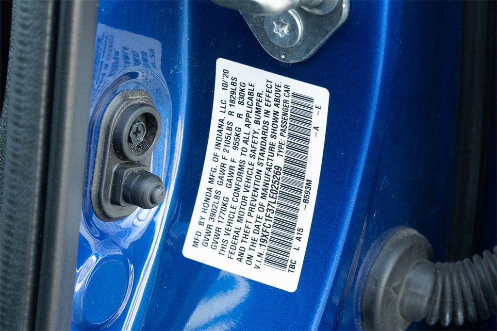 2020 Honda Civic Sedan EX