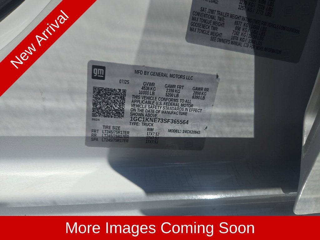 2025 Chevrolet Silverado 2500 HD LT