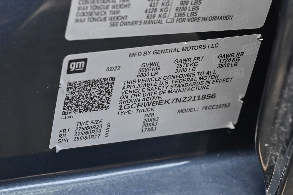 2022 Chevrolet Silverado 1500 LTD Custom