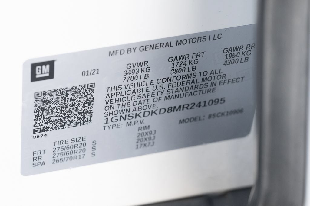 2021 Chevrolet Suburban Z71