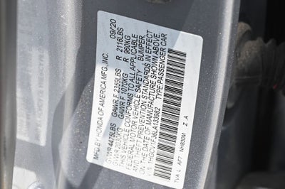 2020 Honda Accord Sedan Sport