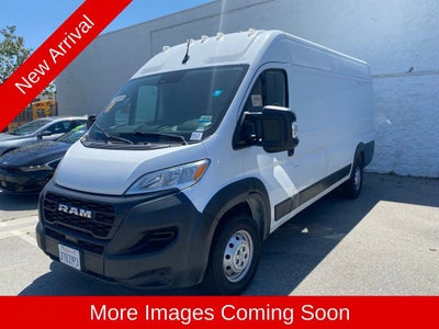 2023 RAM ProMaster Cargo Van 159 WB High Roof Extended Cargo