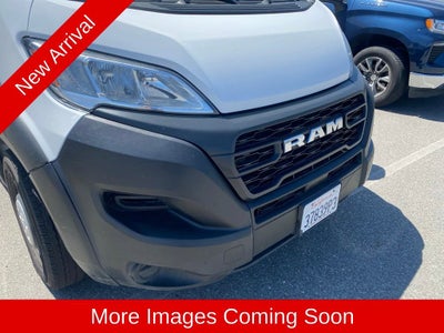 2023 RAM ProMaster Cargo Van 159 WB High Roof Extended Cargo