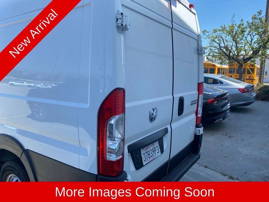 2023 RAM ProMaster Cargo Van 159 WB High Roof Extended Cargo