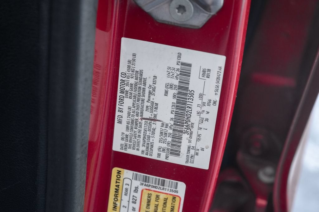 2020 Ford Fusion SE