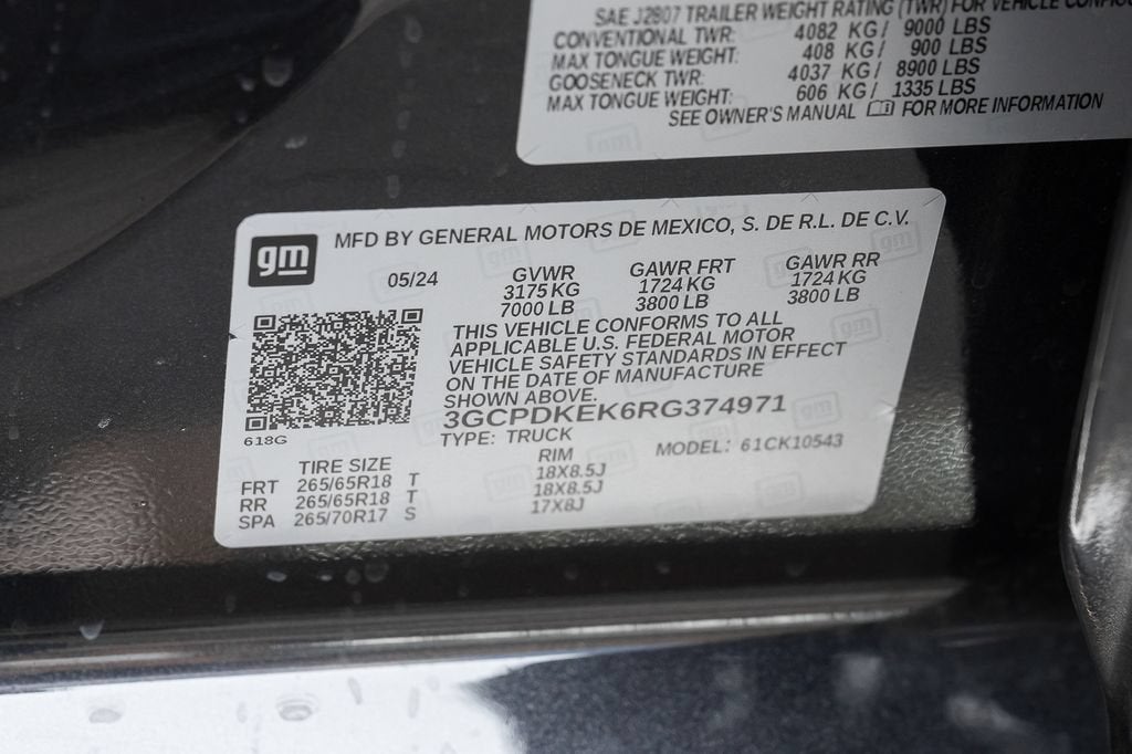 2024 Chevrolet Silverado 1500 LT (2FL)