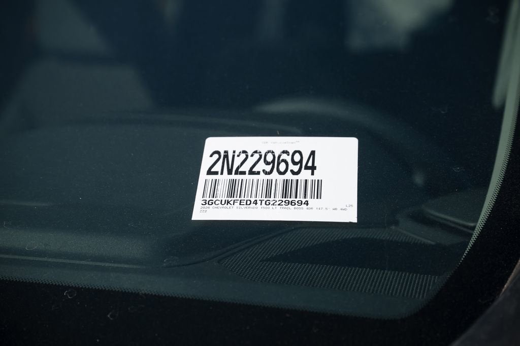 2026 Chevrolet Silverado 1500 LT Trail Boss