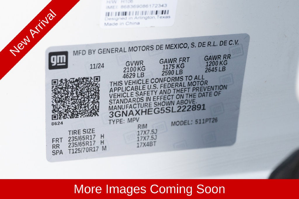 2025 Chevrolet Equinox LT