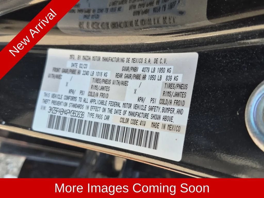 2023 Mazda Mazda3 Sedan 2.5 S Select