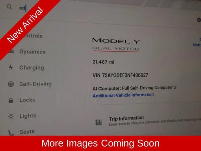 2022 Tesla Model Y Performance
