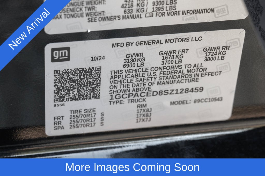 2025 Chevrolet Silverado 1500 LT