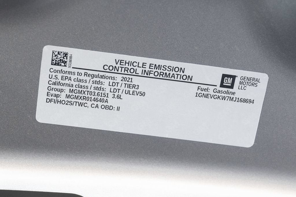 2021 Chevrolet Traverse LT Cloth