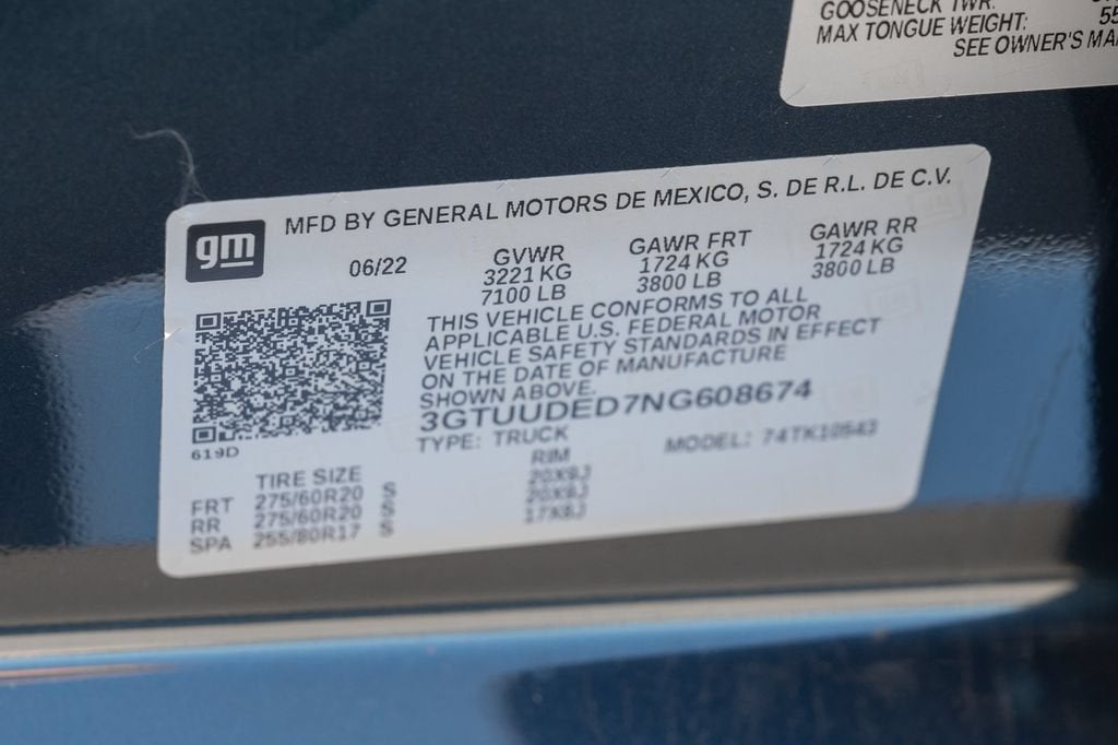 2022 GMC Sierra 1500 SLT