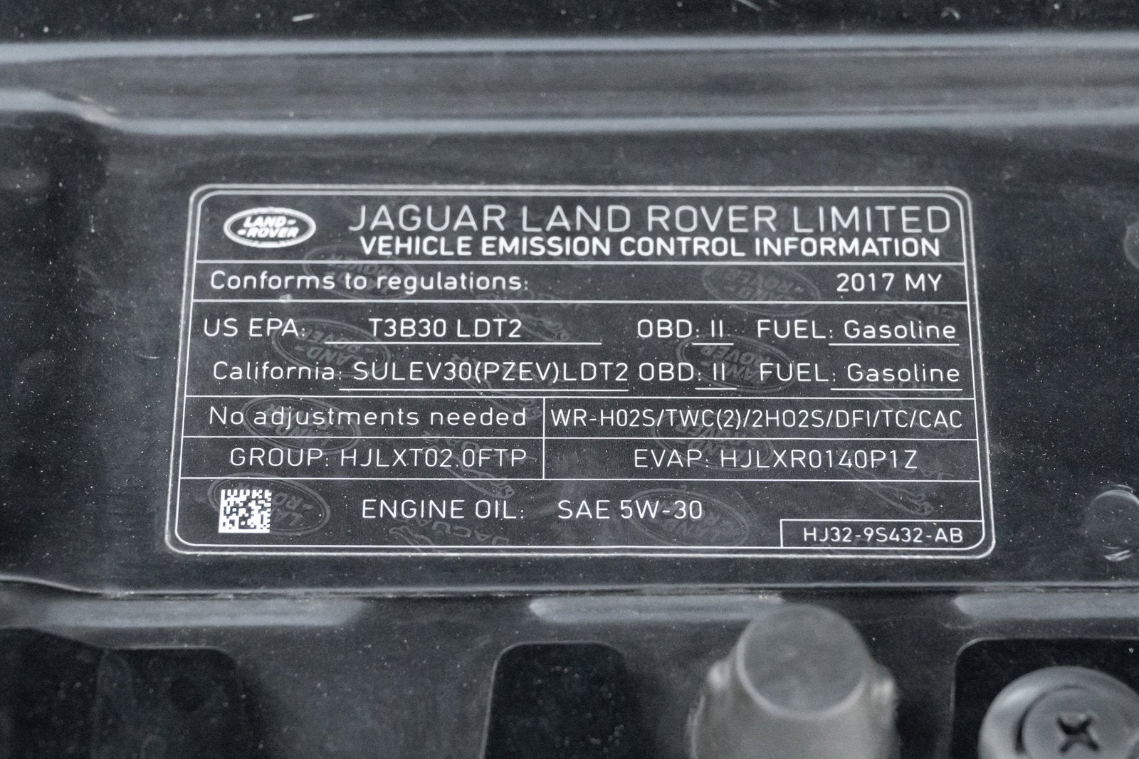 2017 Land Rover Range Rover Evoque SE