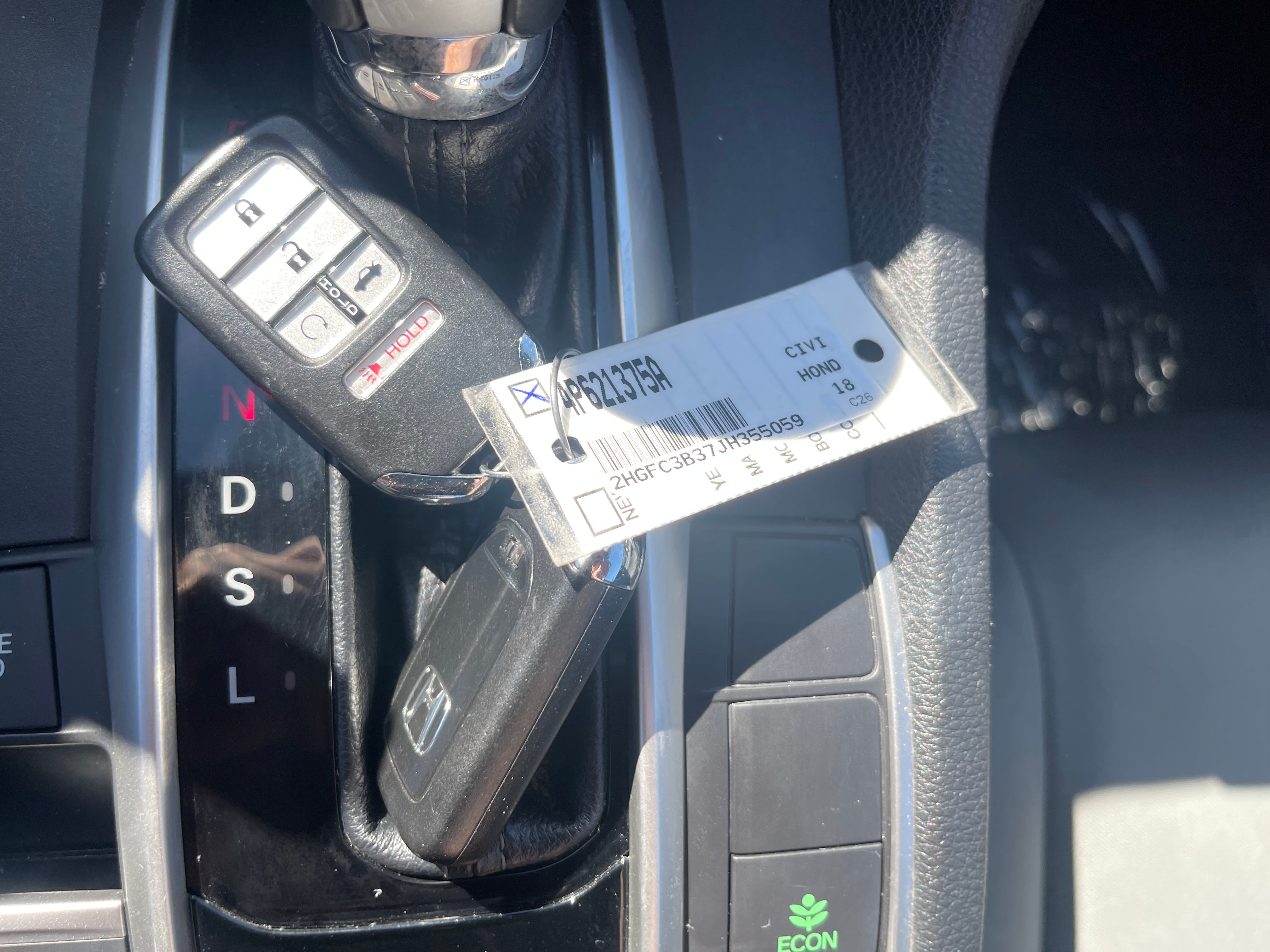 2018 Honda Civic Coupe EX-T