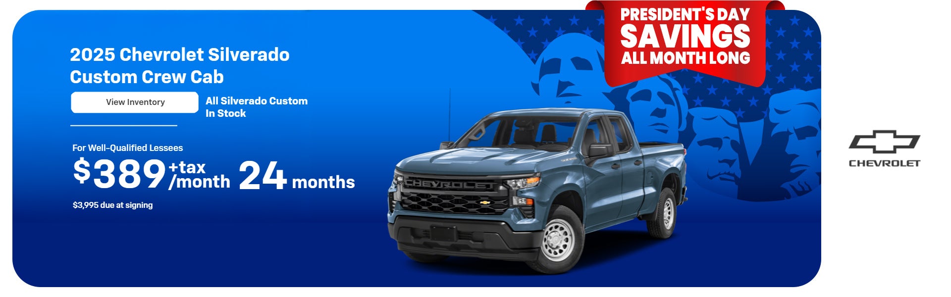  2025 Chevrolet Silverado Custom Crew Cab