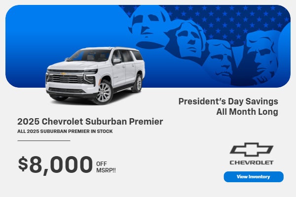 2025 CHEVROLET SUBURBAN PREMIER