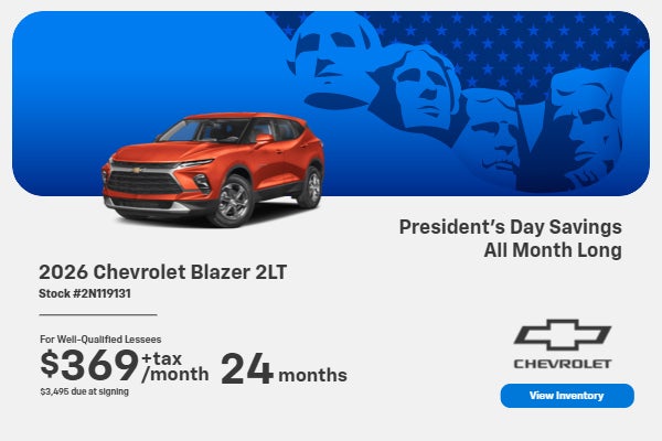 2026 CHEVROLET BLAZER 2LT
