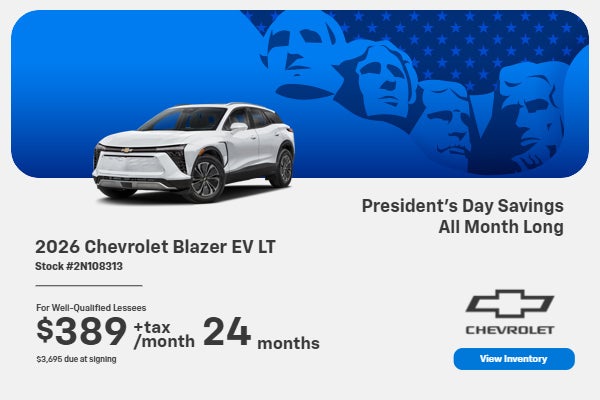 2026 CHEVROLET BLAZER EV LT