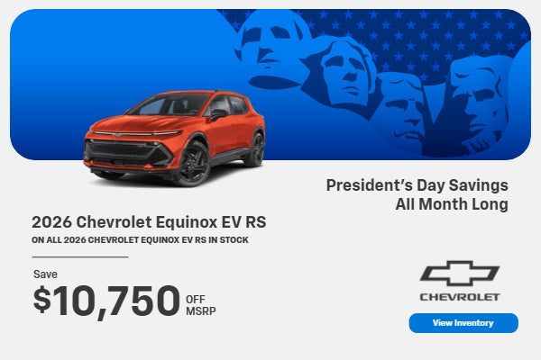  2026 CHEVROLET EQUINOX EV RS