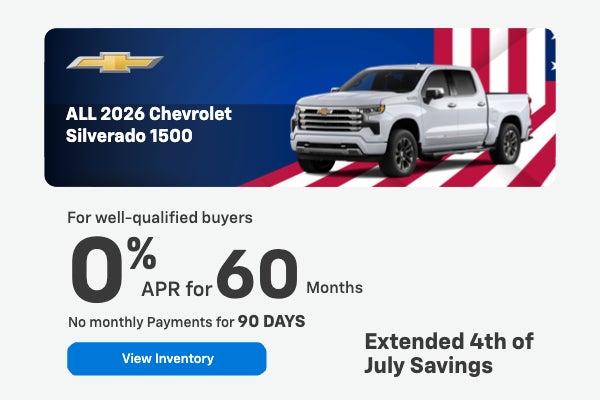 ALL 2026 Chevrolet Silverado 1500